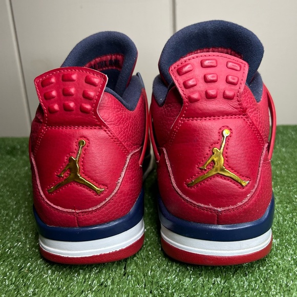 Size 12M- Jordan 4 Retro "FIBA" rare - Picture 3 of 7